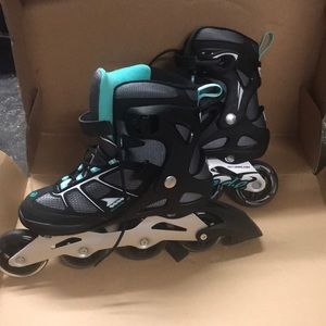 Roller blades size 8 used once